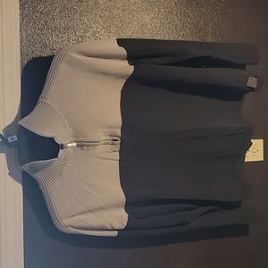 1/2 ZIP UP TURTLENECK SWEATER